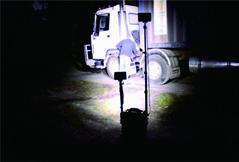 剑火工业T138便携式移动照明系统应用案例